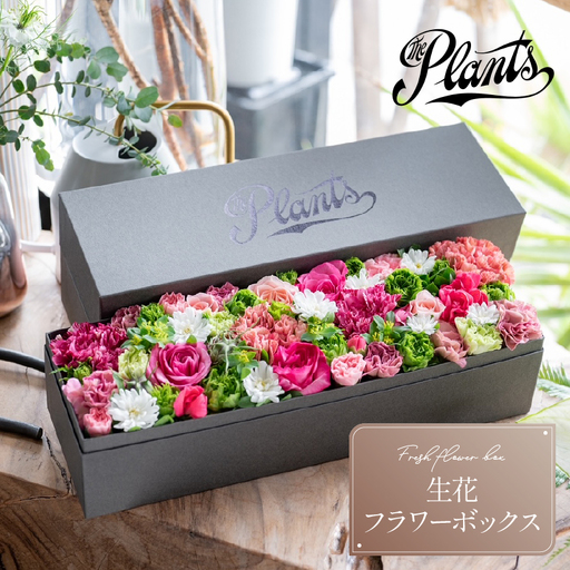 フラワーボックス The Plants ギフト おしゃれ 花束 フラワーアレンジメント 母の日 生花