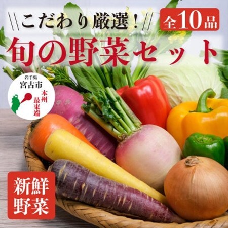 【新鮮野菜】こだわり厳選!旬の野菜セット_野菜   _【配送不可地域：離島・北海道・沖縄県】【1374254】