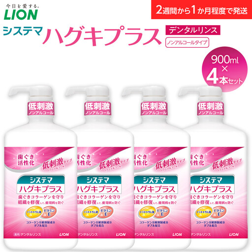 【寄附額見直しました！】LION ハグキプラスリンスセット 日用品 ふるさと納税