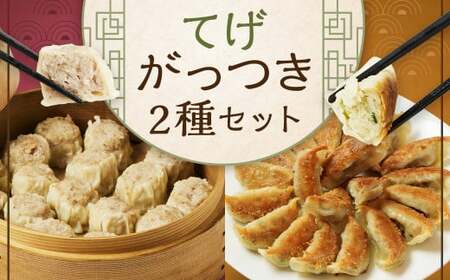[たかなべギョーザのてげがっつきセット]翌月末迄に順次出荷 2種 冷凍餃子 焼売 餃子 ぎょうざ ギョーザ しゅうまい シュウマイ[TVで話題沸騰!][c1264_tk]