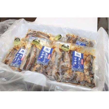 真いわしの甘辛煮(10個セット)_魚介・海産物   _【配送不可地域：離島】【1507209】