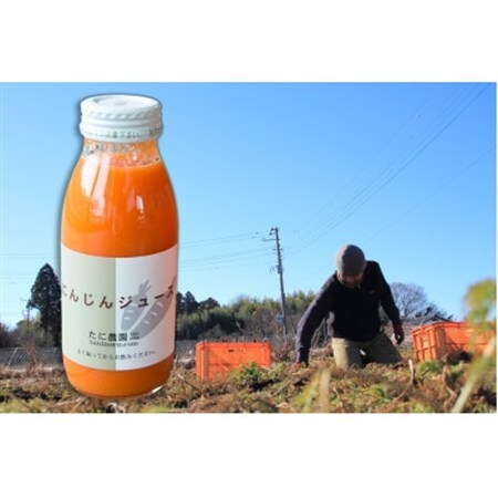 千葉の人参農家が作ったにんじんジュース200ml×20本_飲料・ドリンク  ジュース   飲料・ドリンク  果汁飲料 _【1289991】