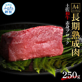 天下味 エイジング工法 熟成肉 土佐和牛 特選 赤身ブロック 250g 