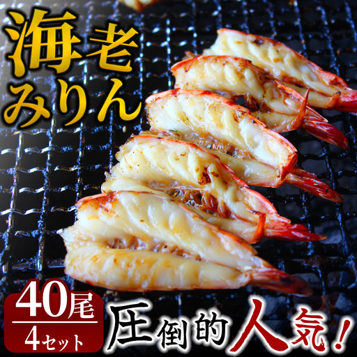 旭洋丸水産手作り干物 海老みりん 4セット [ 干物 ]