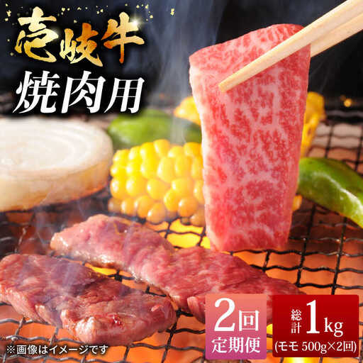 【全2回定期便】壱岐牛焼き肉セット 500g《壱岐市》【株式会社ヤマグチ】牛肉 黒毛和牛 ブランド牛 九州 肉 [JCG126]