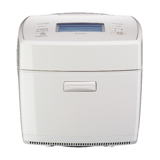 三菱IHジャー炊飯器 ダブル備長炭コート熾火(おきび) 炭炊釜 NJ-VP10J-W[カラー:白亜麻] [11218-1054]