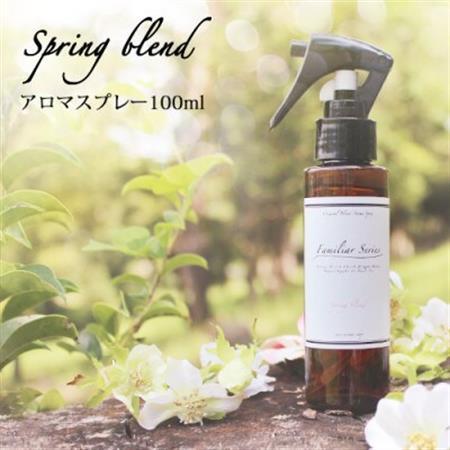 easeアロマスプレー Spring blend 100ml　春のFamiliar Series【配送不可地域：沖縄県】【1527786】