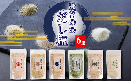 はぎのだし塩 6選160g×6パック塩[HGN001_x]