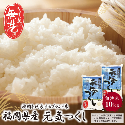 Z17-22 令和7年産 無洗米 元気つくし10kg
