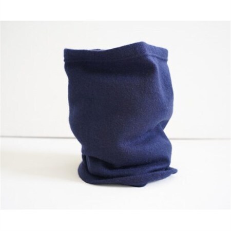 OLTAS カシミヤ100%ネックウォーマー ネイビー_装飾品・工芸品 服飾小物 _