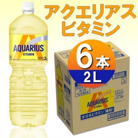 アクエリアスビタミン2.0LPET×6本_飲料・ドリンク  ジュース _【1531256】