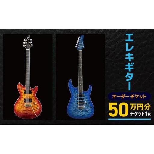 エレキギター オーダーチケット 50万円分 | オーダー チケット 楽器 ギター エレキ ギター 長野県 塩尻市