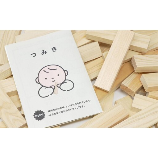 福岡市産材ヒノキの0歳から大人まで楽しめる「てっぺん積み木」300枚セット | 玩具 雑貨 日用品 人気 おすすめ ヒノキ