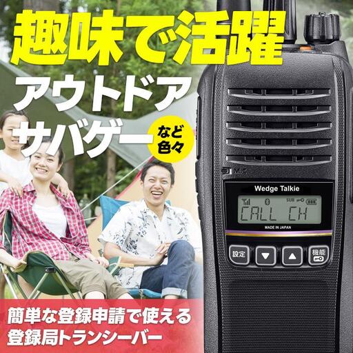 トランシーバー WED-NO-301 1台 分離イヤホン[ウェッジ]