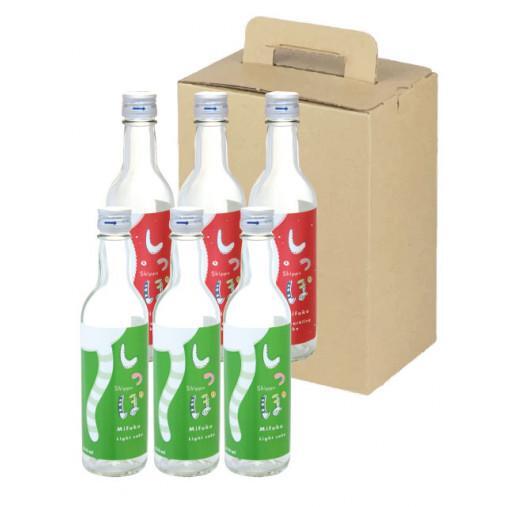 しっぽ mifuku 350ml パーティーセット （6本） 美冨久酒造株式会社 (173441-40036969)