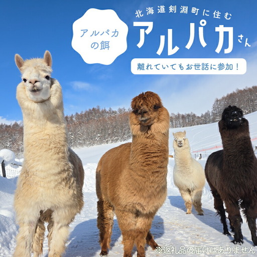アルパカのエサ