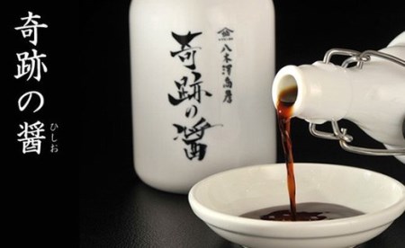 醤油 500ml×1本 奇跡の醤(ひしお) [ 濃口 調味料 料理 ギフト 贈答品 八木澤商店 ]
