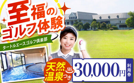 タートルエースゴルフ倶楽部 ゴルフ場利用券 30,000円分 / ゴルフ場 ゴルフ golf GOLF ごるふ チケット ちけっと 利用券 プレー券 体験 / 亀山市 / ダイワロイヤルゴルフ株式会社[AMBP003]