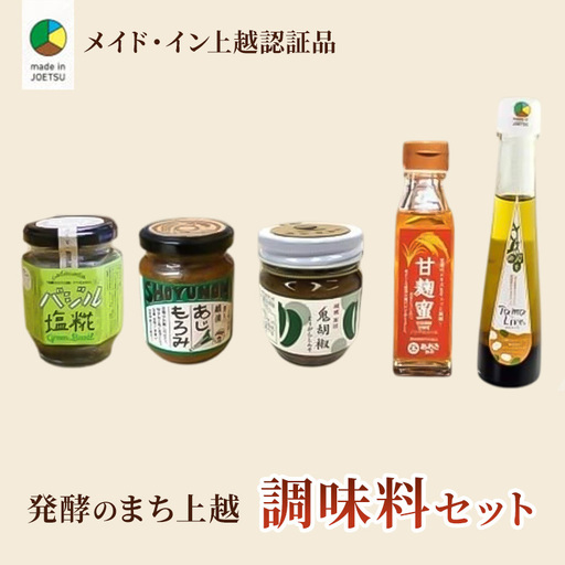 メイド・イン上越 塩糀 セット 発酵調味料 塩麴 発酵食品 新潟