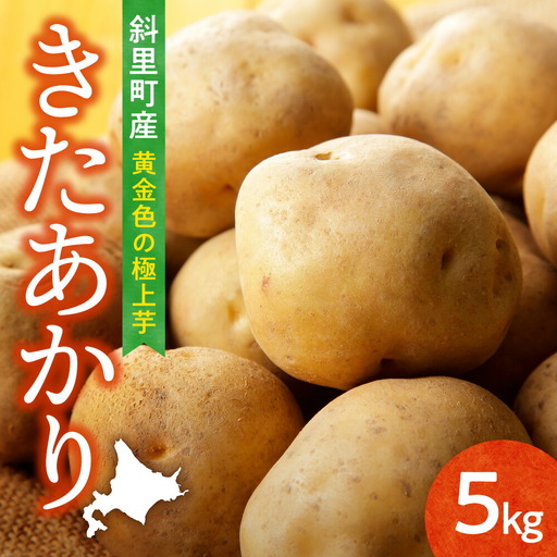 【先行予約】 きたあかり 5kg じゃがいも 北海道産じゃがいも