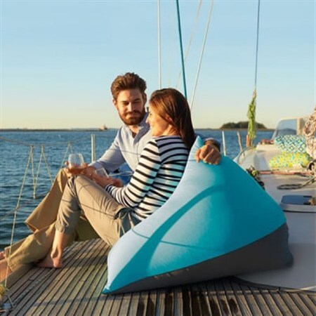 Yogibo Zoola Pyramid スカイ_雑貨・日用品  家具・インテリア _【配送不可地域：離島】【1172295】