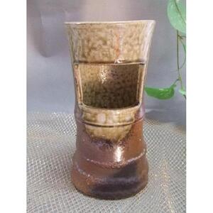 [信楽焼]竹花入れ 花入 花器 花瓶 nha-037