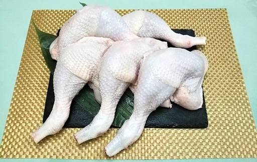 0011-38-03 静岡県産銘柄鶏 「富士の鶏」 骨付きモモ肉 5本セット