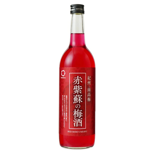 赤紫蘇の梅酒 720ml 1本 / 南高梅 和歌山 赤い 紫蘇 しそ シソ 梅酒 お酒 酒 うめ ウメ 梅 うめ酒 リキュール 赤紫蘇 [kis144]