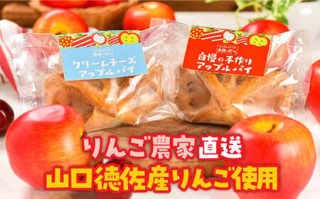 D521 山口・徳佐　林檎の樹ららのアップルパイセット（２種類　各４個　合計８個入）