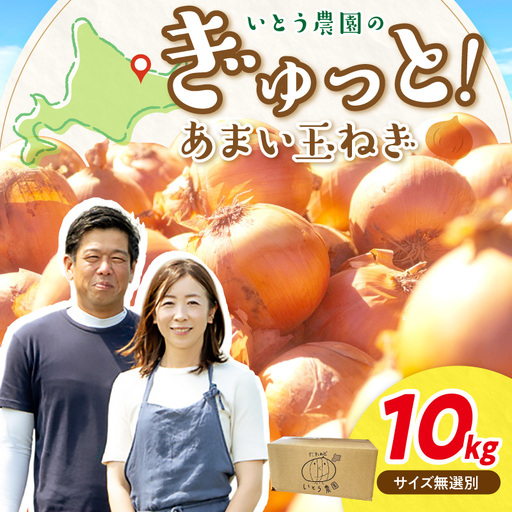 【予約：2026年9月下旬から順次発送】いとう農園の玉ねぎ 10kg ( 玉葱 タマネギ 野菜 期間限定 数量限定 10キロ )【181-0002-2026】