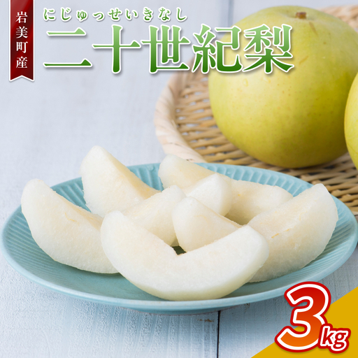 【先行予約】【41002】二十世紀梨（3kg）