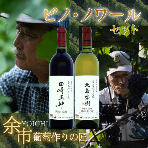 【余市】葡萄作りの匠 ピノ・ノワールセット【北海道】_Y034-0096