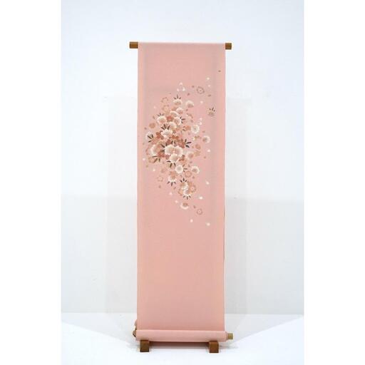 兼六園菊桜　手描加賀友禅染　帯