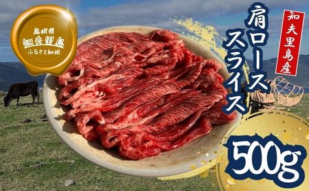 [TBS 「熱狂マニアさん!」で紹介] 経産牛肩ロース スライス肉500g 牛肉 経産牛 放牧 黒毛和牛 国産 肩ロース 赤身 冷凍