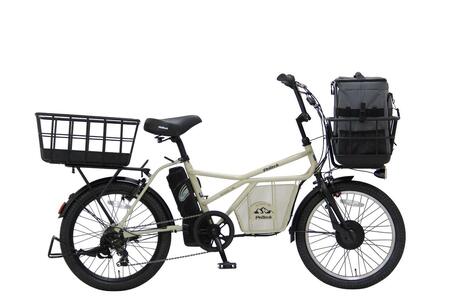 【ふるさと納税】 完成品 ペット乗せ 電動自転車 ミニベロ eカーゴバイク ペットポーター GRC-515L-PET 20インチ OGK 電動アシスト自転車 シマノ製外装7段変速【本体：マットベージュ×リュック：チャコール】