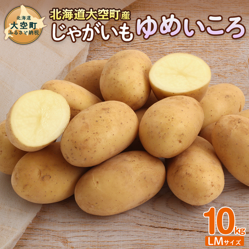 【先行予約】じゃがいも（ゆめいころ） LMサイズ 10kg 大空町産（2026年10月以降順次発送） OSR012 | じゃがいも ゆめいころ