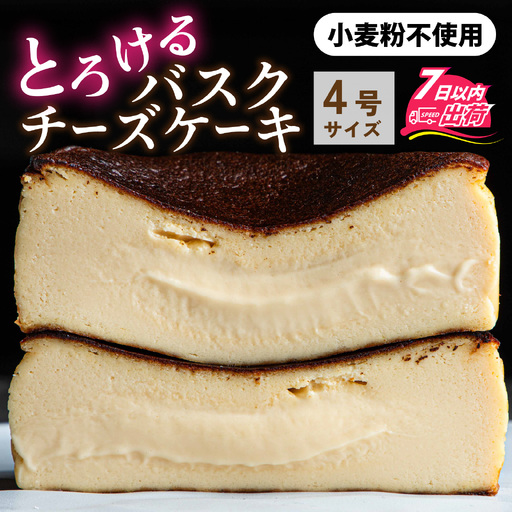 小麦粉不使用 バスクチーズケーキ [A-094005] / ケーキ
