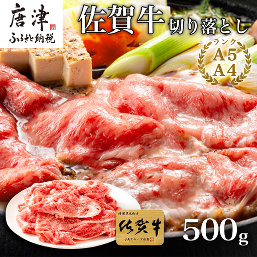 佐賀牛切り落とし 500g (佐賀牛ウデ モモ バラ肉のいずれか)