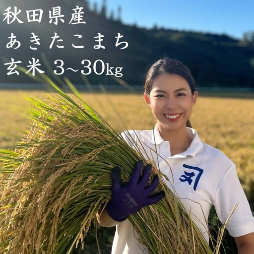 【令和7年産米】あきたこまち 特A 玄米 5kg あきたこまち [B3-2303]