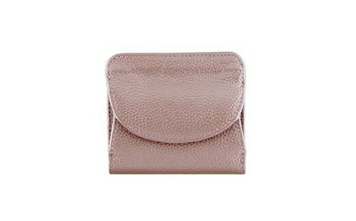 豊岡工房　牛革コンパクト財布（3903）ピンク