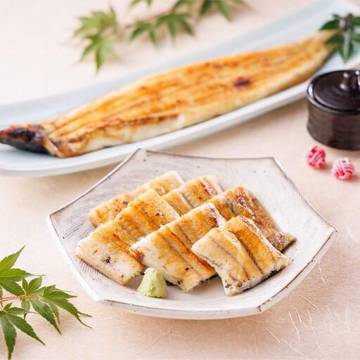 三河一色産手焼き炭火焼き活うなぎ白焼き　3尾セット 土用の丑