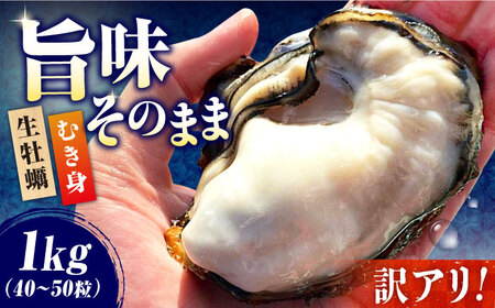 訳あり 生牡蠣 むき身1kg[XBK016]牡蠣