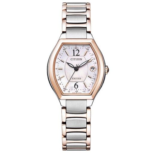 【2026年9月30日掲載終了予定】シチズン腕時計 エクシードレディース ES9342-50W CITIZEN 時計 ギフトプレゼント 誕生日 成人式 就職祝い  入学祝い  ビジネス ウォッチ 電波 ソーラー  松村時計店 岩手県 北上市  X0056