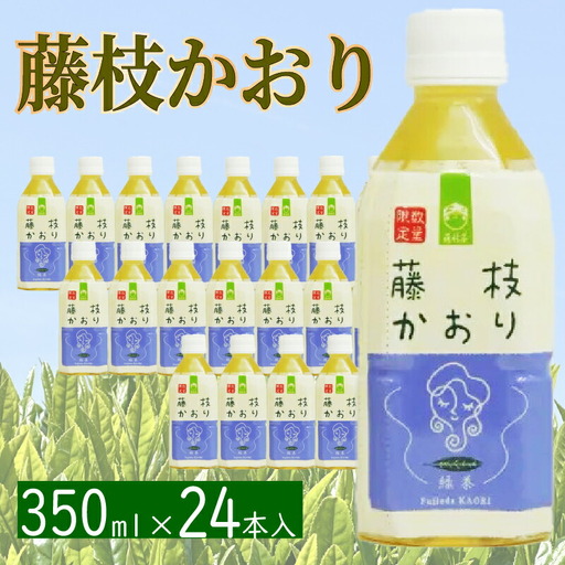 お茶 ペットボトル 緑茶 藤枝かおり 350ml×24本 お茶