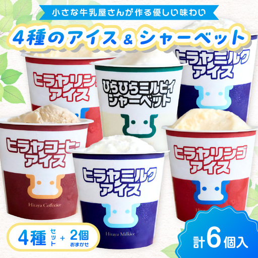 ヒラヤアイス6個セット シャーベット|アイス