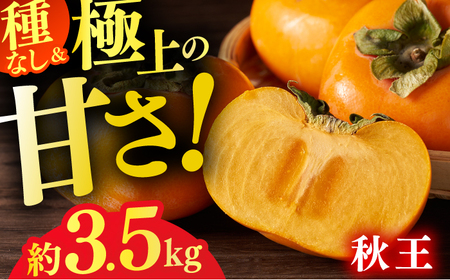 柿 秋玉 3.5kg[先行予約2026年10月下旬より発送][AFAB074]