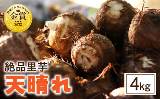 絶品里芋 〜天晴れ〜 4kg・S067-135
