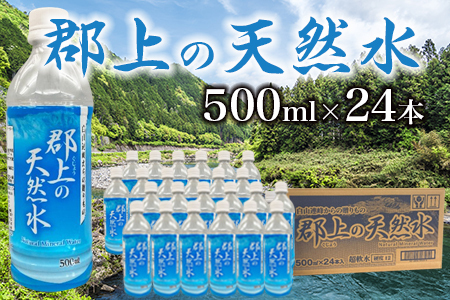 郡上の天然水 500ml(24本入)1箱