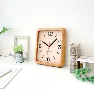 KATOMOKU muku clock 20≪km-133OARC≫ 電波時計(オーク)【C-47-O】