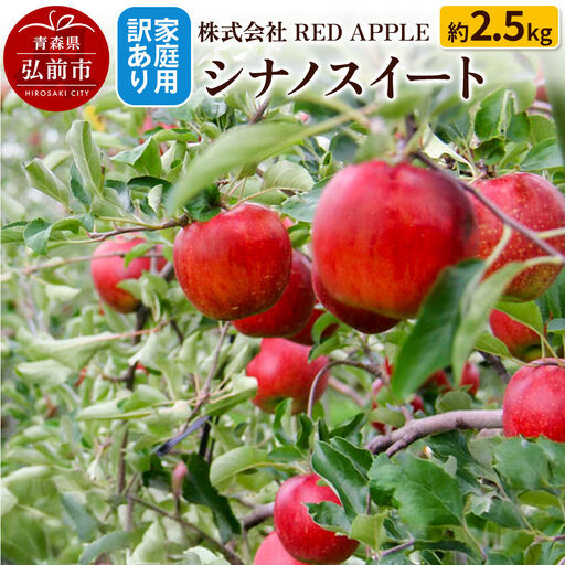 【26年10月中旬～発送】りんご【訳あり】家庭用 シナノスイート 約2.5kg 先行受付